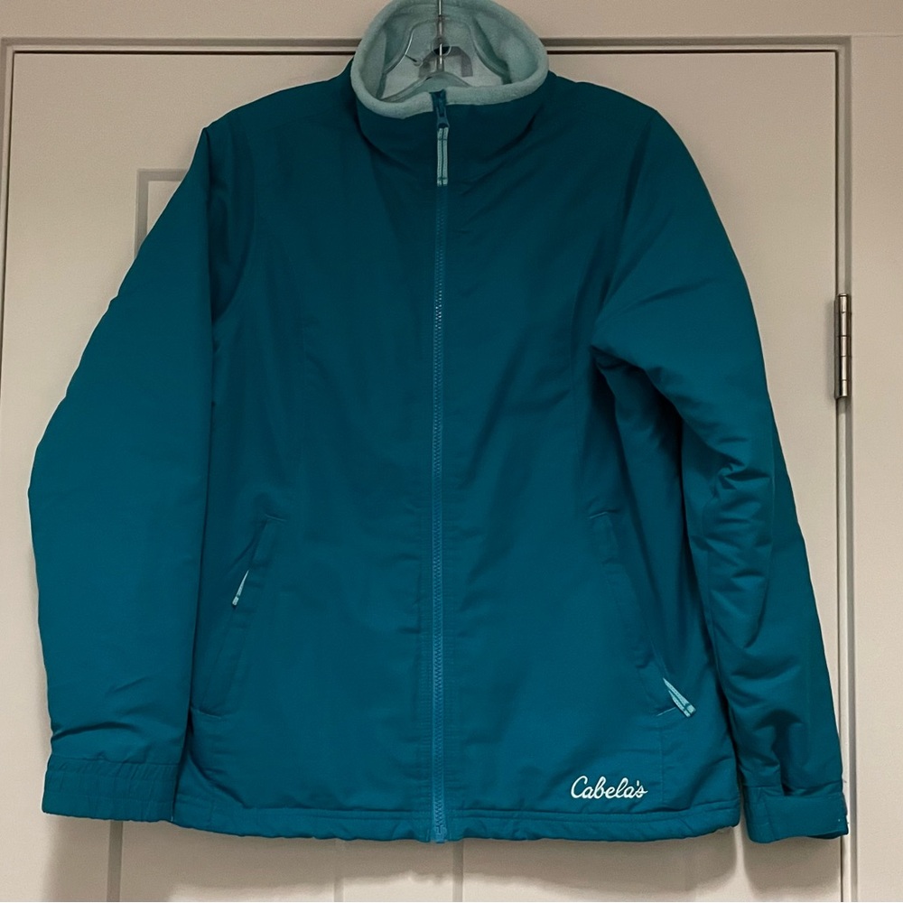 Cabela’s Fleece Lined Dark Teal Jacket